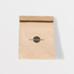 Brown Paper Burger Bag Mockup