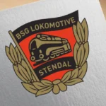 BSG Lokomotive Stendal 1950s Logo