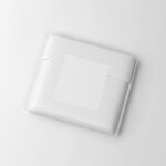 Bubble Mailing Bag Mockup in Top Sight