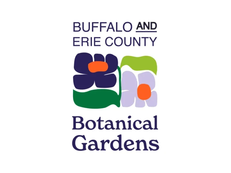 Buffalo and Erie County Botanical Gardens Vertical New 2024 Logo