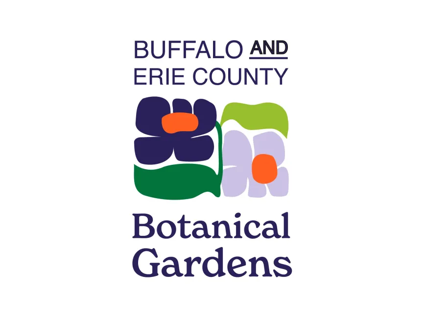 Buffalo and Erie County Botanical Gardens Vertical New 2024 Logo