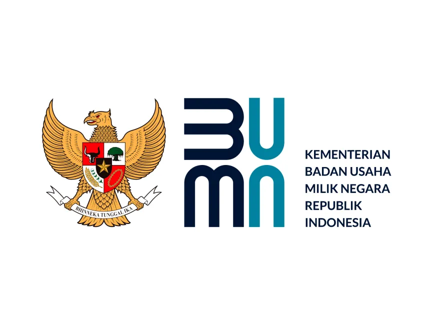BUMN Kementerian Badan Usaha Milik Negara Republik Indınesia Logo