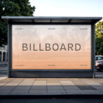 Bus Stop Banner Mockup