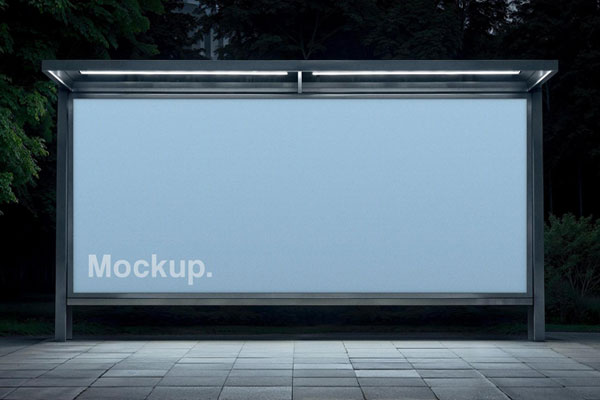 Bus Stop Mockup