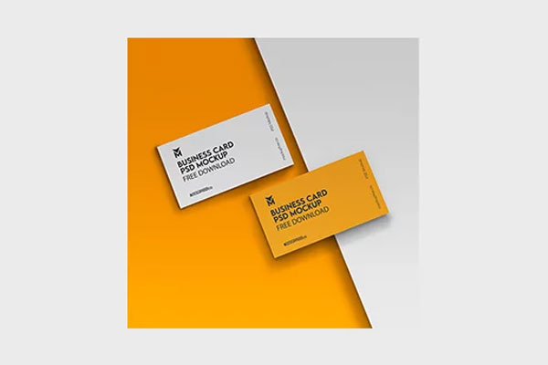 Business Card Mockup in 3 Shots