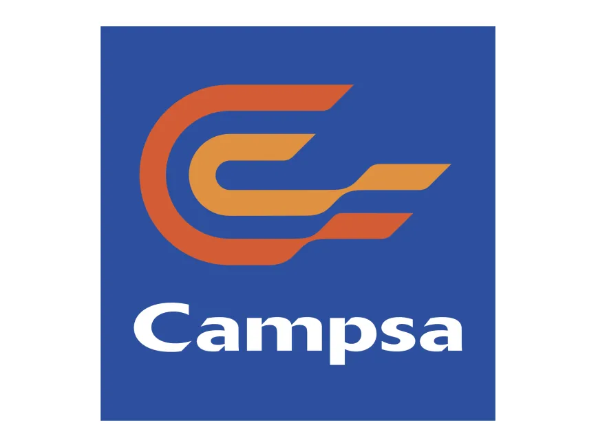 Campsa Blue Logo