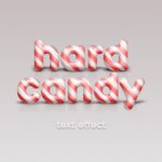 Candy Cane Text / Logo Effect