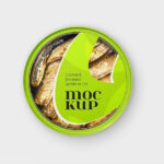 Mockup of Canned Smoked Sprats in 2 Shots