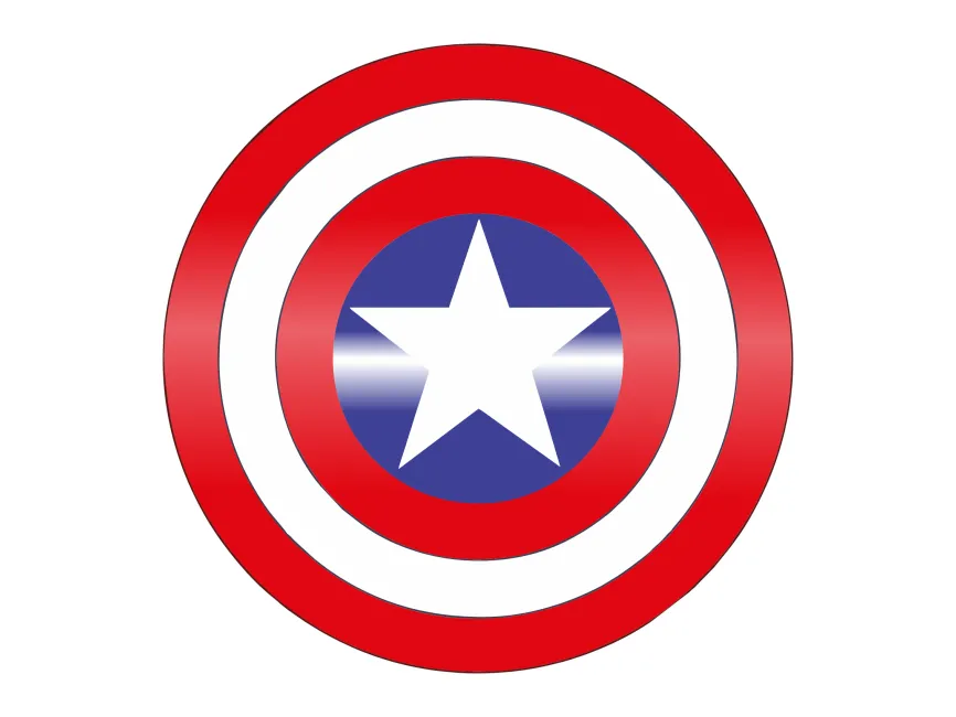 Captain America Shield Logo
