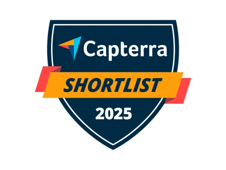 Capterra Shortlist 2025 Badge Logo