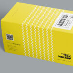 Sliding Box Mockup with 3 Shots