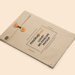 Cardboard Envelope Mockup