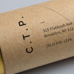 Cardboard Tube Packaging Mockup