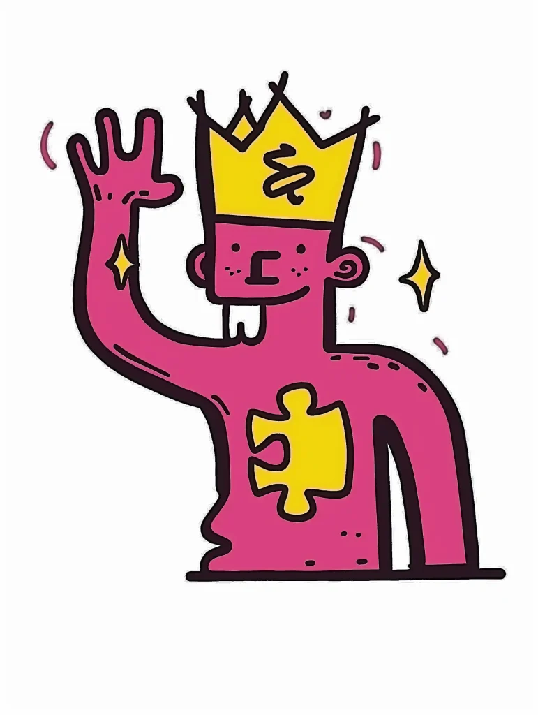 Cartoon Puzzle King