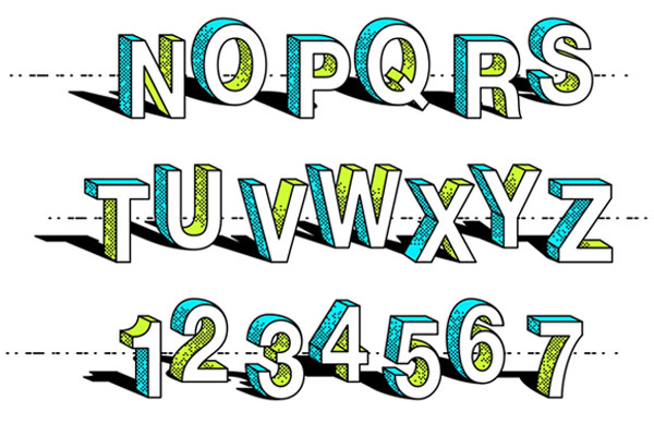 Cartoon Vector Text Effect
