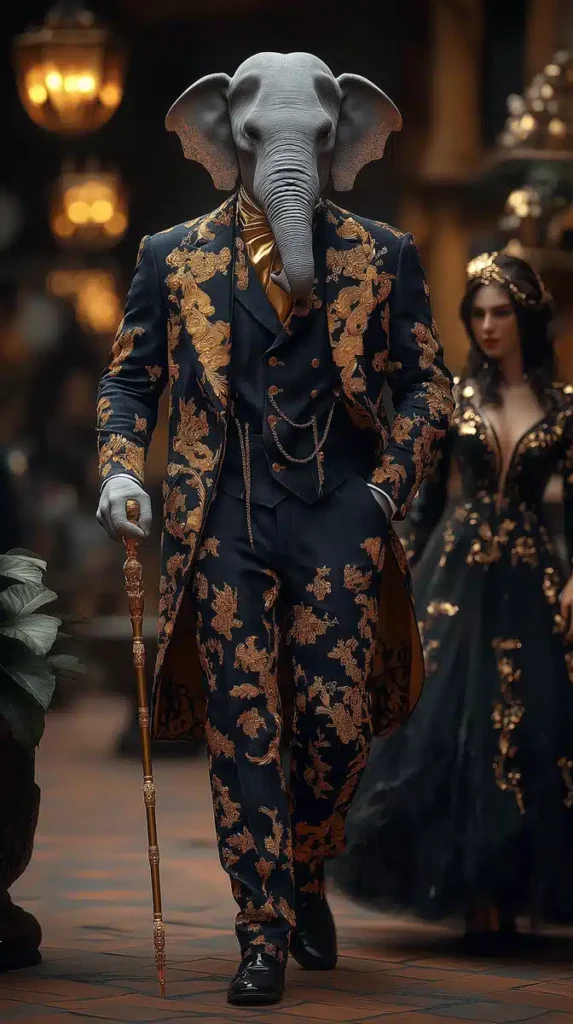 Celestial Runway Elegance