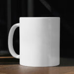 Ceramic Mug on Desk Mockup