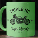 Ceramic Mug on Desk Mockup