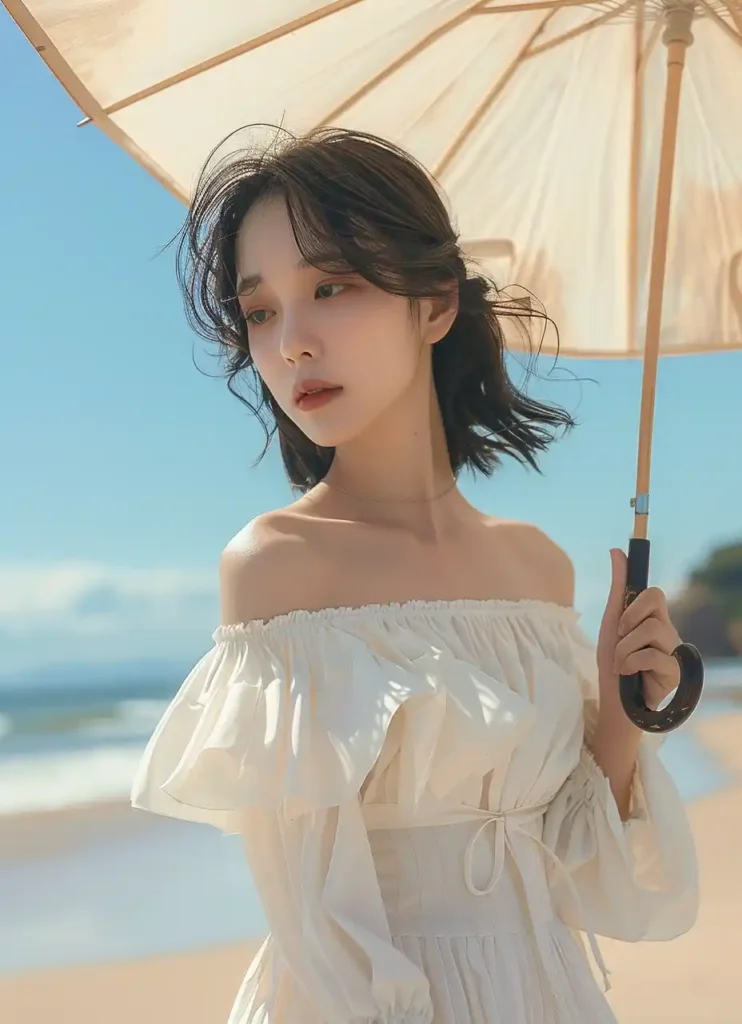 Chinese Style Beach Umbrella