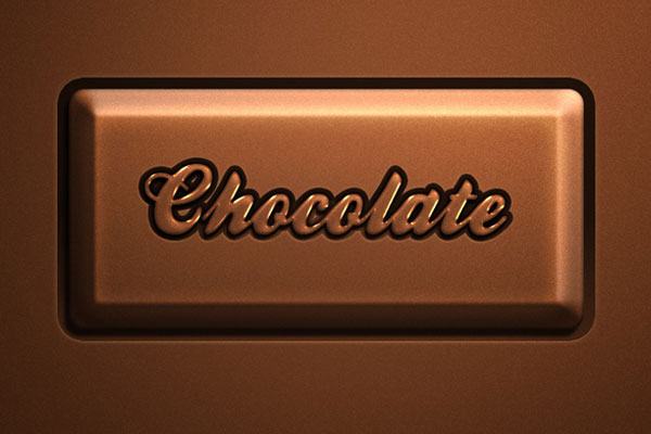 Chocolate Text Effect