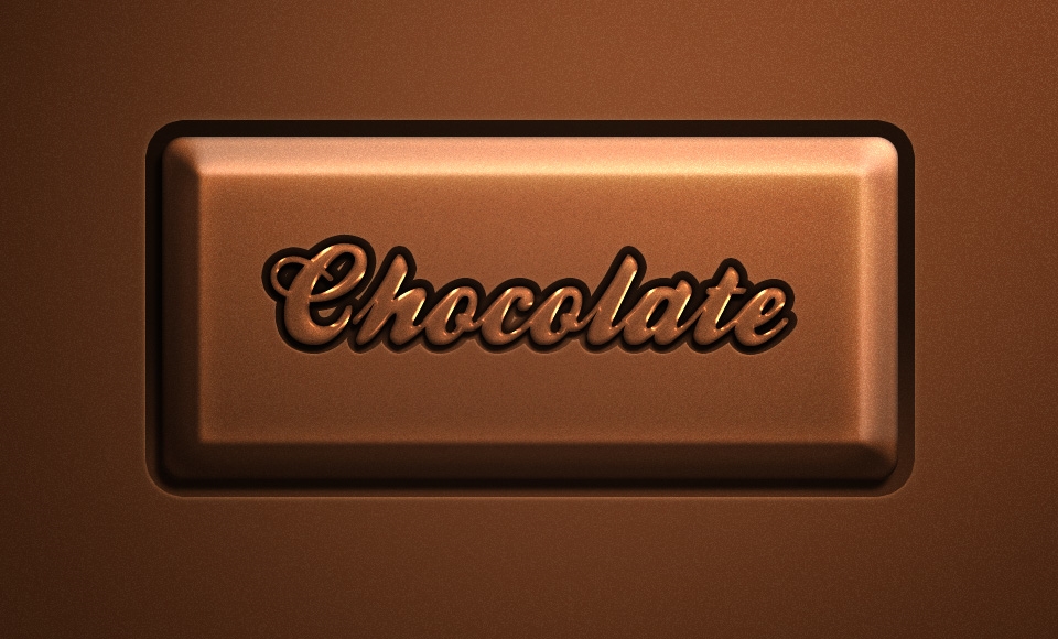 Chocolate Text Effect
