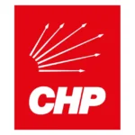CHP Cumhuriyet Halk Partisi 2024 Yeni Dikey Logo