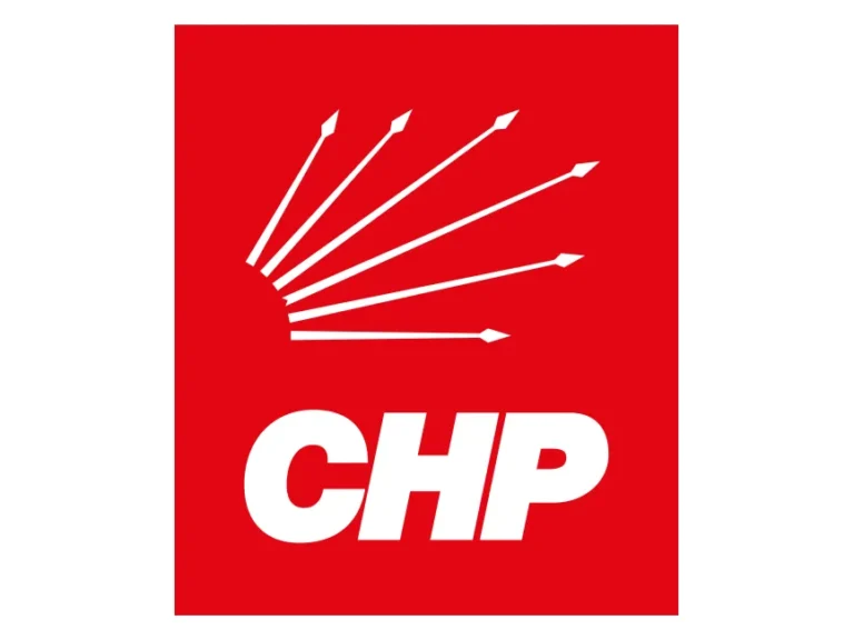 CHP Cumhuriyet Halk Partisi 2024 Yeni Dikey Logo