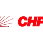 CHP Cumhuriyet Halk Partisi 2024 Yeni Yatay Kırmızı Logo
