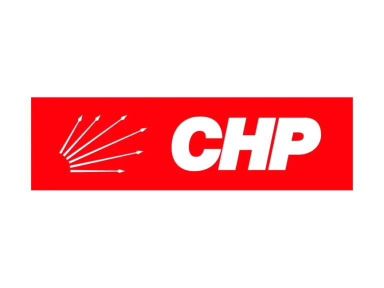 CHP Cumhuriyet Halk Partisi 2024 Yeni Yatay Logo