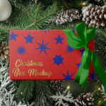 Christmas Box Mockup