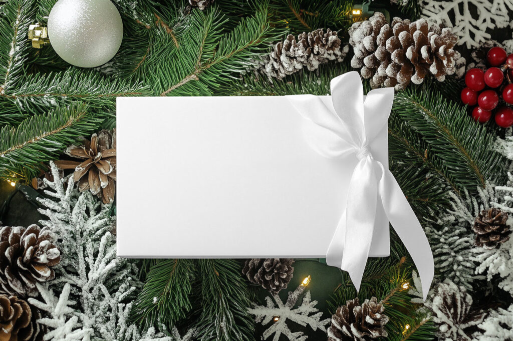 Christmas Box Mockup