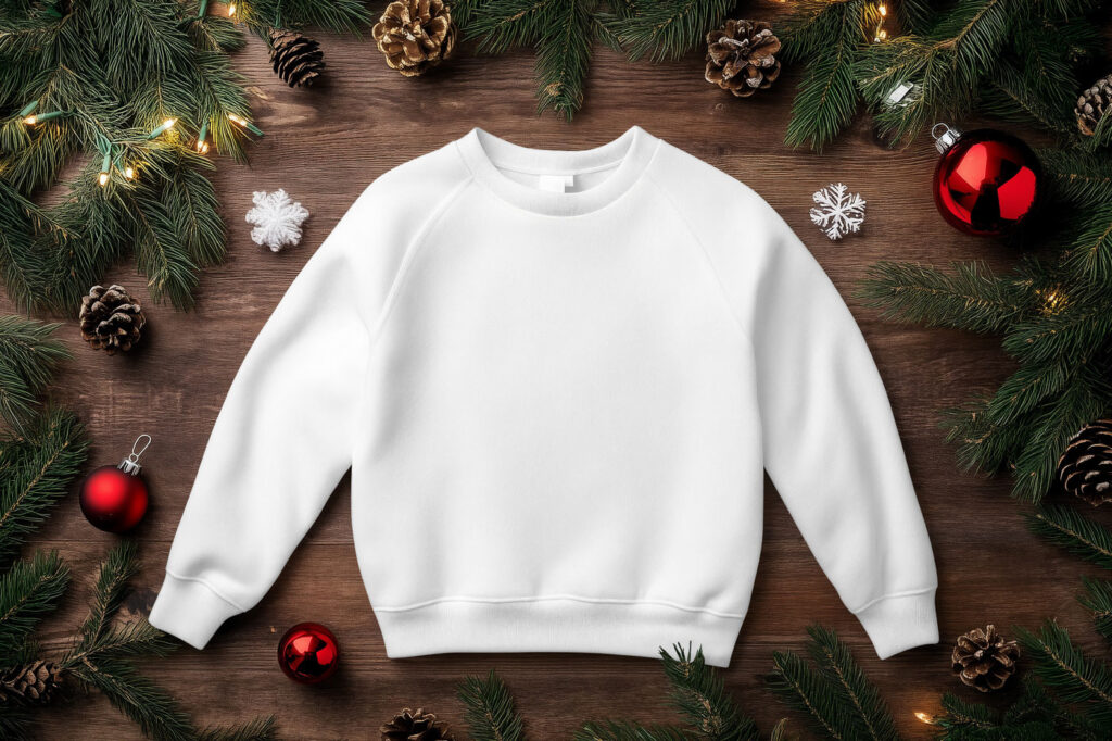 Christmas Sweatshirt Mockup