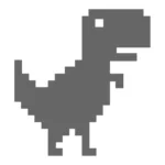 Chrome Dinosaurio Logo