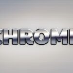 Simple Chrome Text Effect
