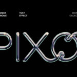 Chrome Text Effect / Logo Mockup