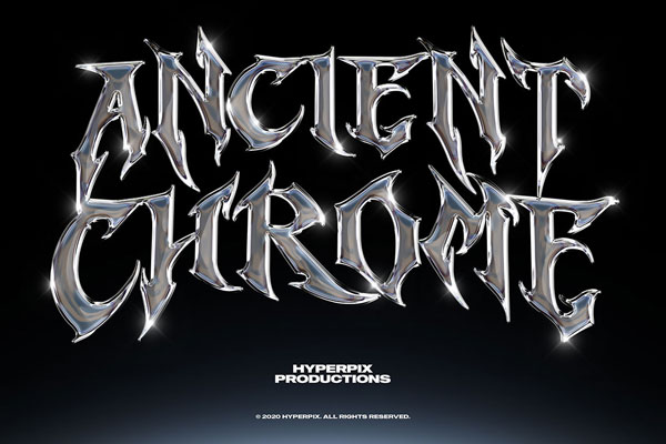 Metal Chrome Text / Logo Effect