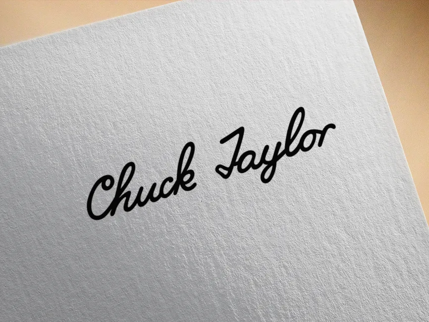 Chuck Taylor Script Logo