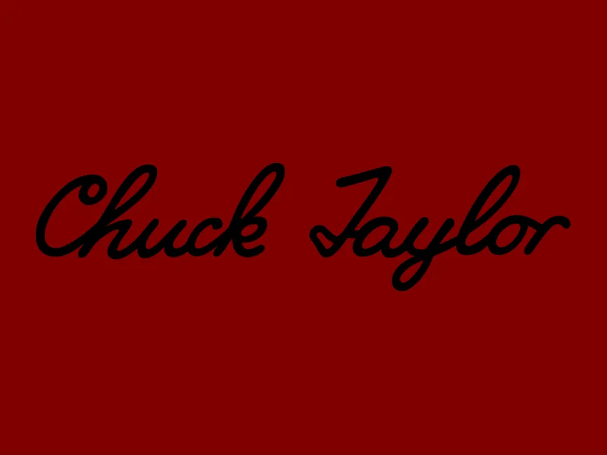 Chuck Taylor Script Logo