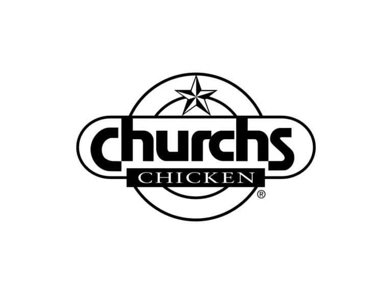Church`s Chicken Black Circle Logo