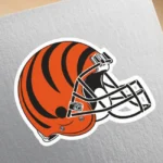 Cincinnati Bengals Helmet 1981 Years Logo