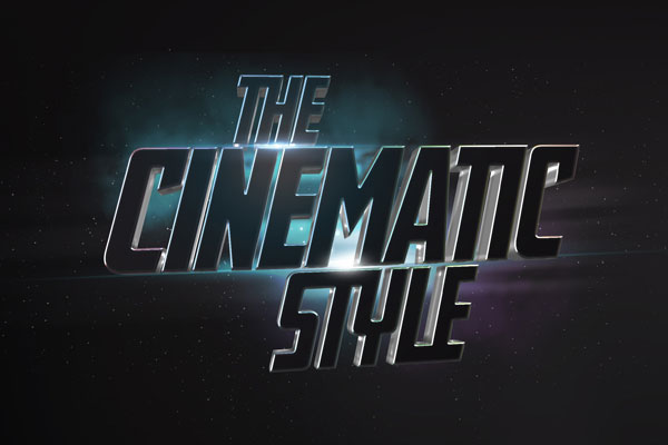 Modern Cinematic 3D Intro Text Effect