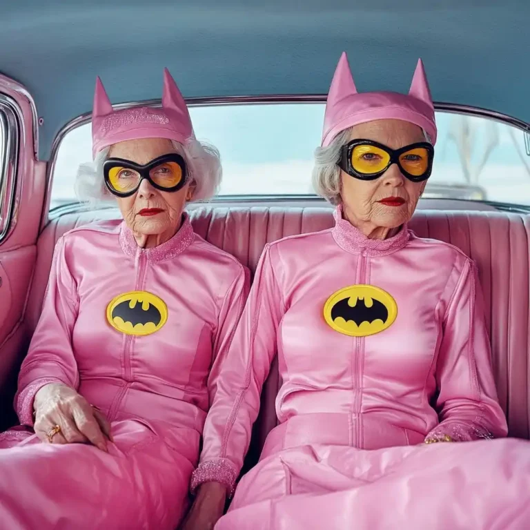Cinematic Cosplay Batwomen in Car