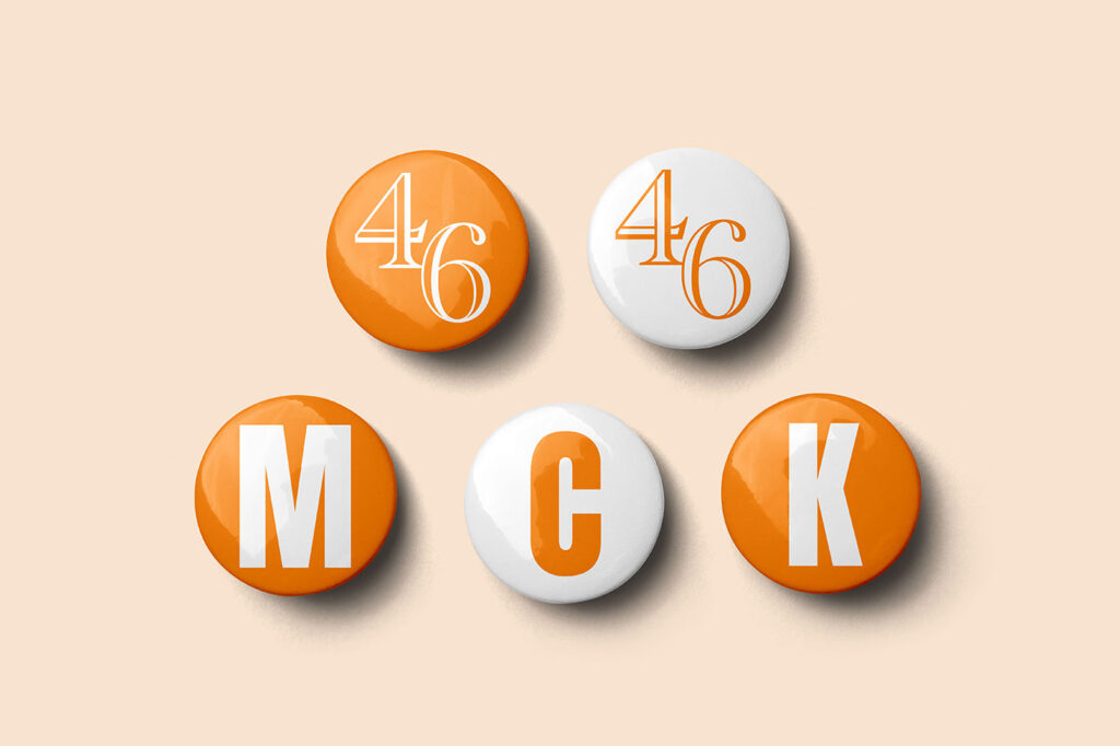 Circle Badge Set Mockup