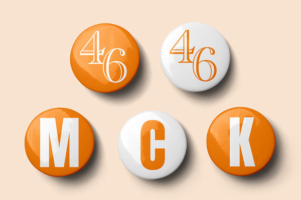 Circle Badge Set Mockup
