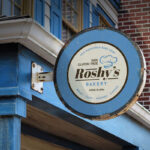 Circle Traditional Vintage Wall Mounted Sign Board Mockup