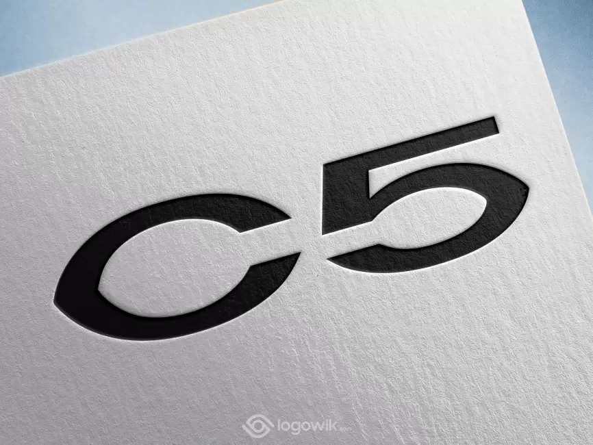 Citroen C5 Black Logo