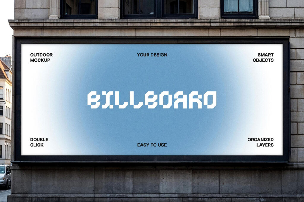 City Billboard Mockup