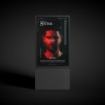 City Light Vertical Poster on a Stand Mockup