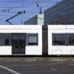 City Tram Mockup
