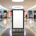 Citylight in City Mall Mockup